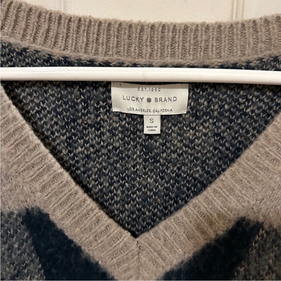 Lucky Brand V-Neck Sweater - Picture 3 of 3